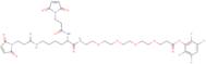 Bis-mal-lysine-PEG4-TFP ester