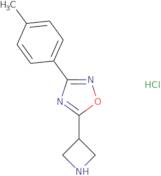 5-Azetidin-3-yl-3-(4-methylphenyl)-1,2,4-oxadiazole hydrochloride
