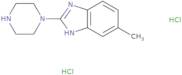5-Methyl-2-piperazin-1-yl-1H-benzimidazole dihydrochloride