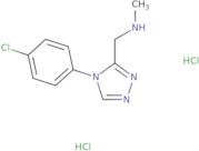 1-[4-(4-Chlorophenyl)-1,2,4-triazol-3-yl]-N-methylmethanamine dihydrochloride