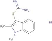 1,2-Dimethyl-1H-indol-3-yl imidothiocarbamate hydroiodide