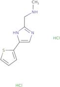 N-Methyl-1-[4-(2-thienyl)-1H-imidazol-2-yl]methanamine dihydrochloride