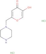5-Hydroxy-2-(piperazin-1-ylmethyl)-4H-pyran-4-one dihydrochloride