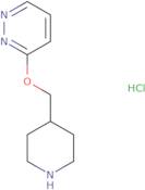 3-(Piperidin-4-ylmethoxy)pyridazine hydrochloride