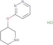 3-(Piperidin-3-yloxy)pyridazine hydrochloride