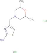 4-[(2,6-Dimethylmorpholin-4-yl)methyl]-1,3-thiazol-2-amine dihydrochloride