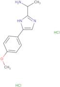[1-[4-(4-Methoxyphenyl)-1H-imidazol-2-yl]ethyl]amine dihydrochloride