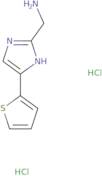 [4-(Thiophen-2-yl)-1H-imidazol-2-yl]methanamine dihydrochloride