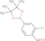 2-Chloro-4-(4,4,5,5-tetramethyl-1,3,2-dioxaborolan-2-yl)benzaldehyde