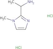 1-(1-Methyl-1H-imidazol-2-yl)ethan-1-amine dihydrochloride