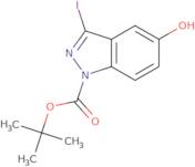 1-Boc-5-hydroxy-3-iodo-1H-indazole