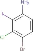 4-Bromo-3-chloro-2-iodoaniline