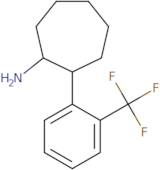 2-[2-(Trifluoromethyl)phenyl]cycloheptan-1-amine