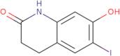 7-Hydroxy-6-iodo-1,2,3,4-tetrahydroquinolin-2-one