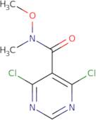 4,6-Dichloro-N-methoxy-N-methylpyrimidine-5-carboxamide