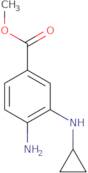 Methyl 4-amino-3-(cyclopropylamino)benzoate