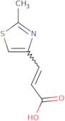 (2E)-3-(2-Methyl-1,3-thiazol-4-yl)prop-2-enoic acid