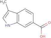3-Methyl-1H-indole-6-carboxylic acid