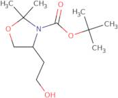 tert-Butyl (4R)-4-(2-hydroxyethyl)-2,2-dimethyl-1,3-oxazolidine-3-carboxylate