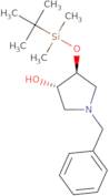 (3S,4S)-1-Benzyl-4-[(tert-butyldimethylsilyl)oxy]pyrrolidin-3-ol