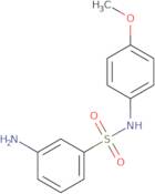 3-Amino-N-(4-methoxyphenyl)benzene-1-sulfonamide