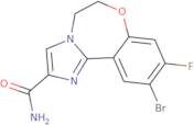 10-Bromo-9-fluoro-5,6-dihydrobenzo[f]imidazo[1,2-d][1,4]oxazepine-2-carboxamide