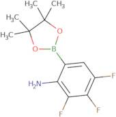 2,3,4-Trifluoro-6-(4,4,5,5-tetramethyl-1,3,2-dioxaborolan-2-yl)aniline