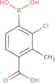 4-Borono-3-chloro-2-methyl-benzoic acid