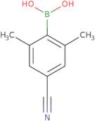 4-Cyano-2,6-dimethylphenylboronic acid
