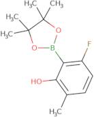 6-Fluoro-2-hydroxy-3-methylphenylboronic acid pinacol ester