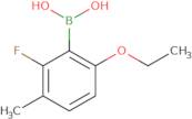 6-Ethoxy-2-fluoro-3-methylphenylboronic acid