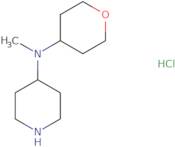 N-Methyl-N-(tetrahydro-2H-pyran-4-yl)piperidin-4-amine hydrochloride