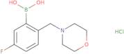 5-Fluoro-2-(morpholinomethyl)phenylboronic acid, HCl