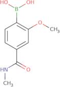 4-(Methylcarbamoyl)-2-methoxyphenylboronic acid