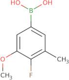 (4-Fluoro-3-methoxy-5-methylphenyl)boronic acid