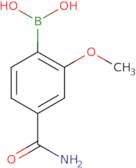 4-Carbamoyl-2-methoxyphenylboronic acid