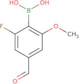 2-Fluoro-4-formyl-6-methoxyphenylboronic acid