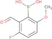 (3-Fluoro-2-formyl-6-methoxyphenyl)boronic acid