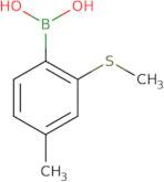 (4-Methyl-2-(methylthio)phenyl)boronic acid