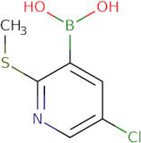 5-Chloro-2-(methylsulfanyl)pyridine-3-boronic acid