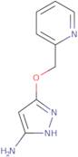 5-(Pyridin-2-ylmethoxy)-1H-pyrazol-3-amine