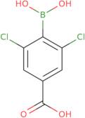 4-Carboxy-2,6-dichlorophenylboronic acid