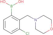 3-Chloro-2-(morpholinomethyl)phenylboronic acid