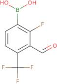 [2-Fluoro-3-formyl-4-(trifluoromethyl)phenyl]boronic acid