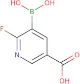 5-Carboxy-2-fluoropyridine-3-boronic acid