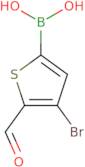 (4-Bromo-5-formylthiophen-2-yl)boronic acid