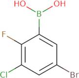 5-Bromo-3-chloro-2-fluorophenylboronic acid