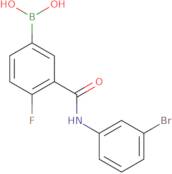 [3-[(3-Bromophenyl)carbamoyl]-4-fluorophenyl]boronic acid