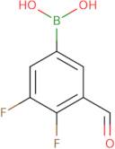 3,4-Difluoro-5-formylphenylboronic acid