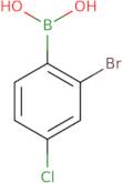 (2-Bromo-4-chlorophenyl)boronic acid